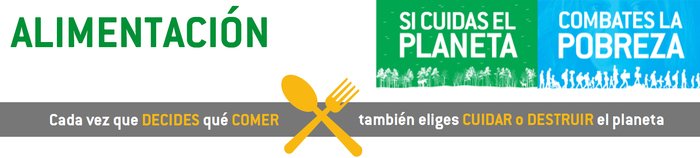 Cada vez que decides qué comer también eliges cuidar o destruir el planeta
